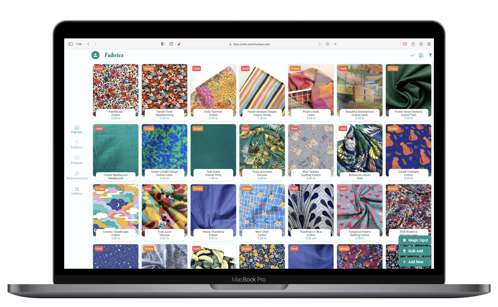 Stash Hub in the browser